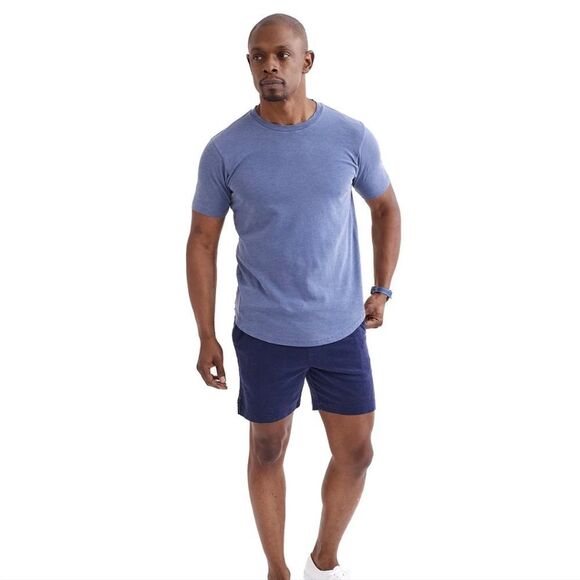 Goodlife Stretch Corduroy Shorts men's size small navy‎ blue NWTs - Picture 1 of 8